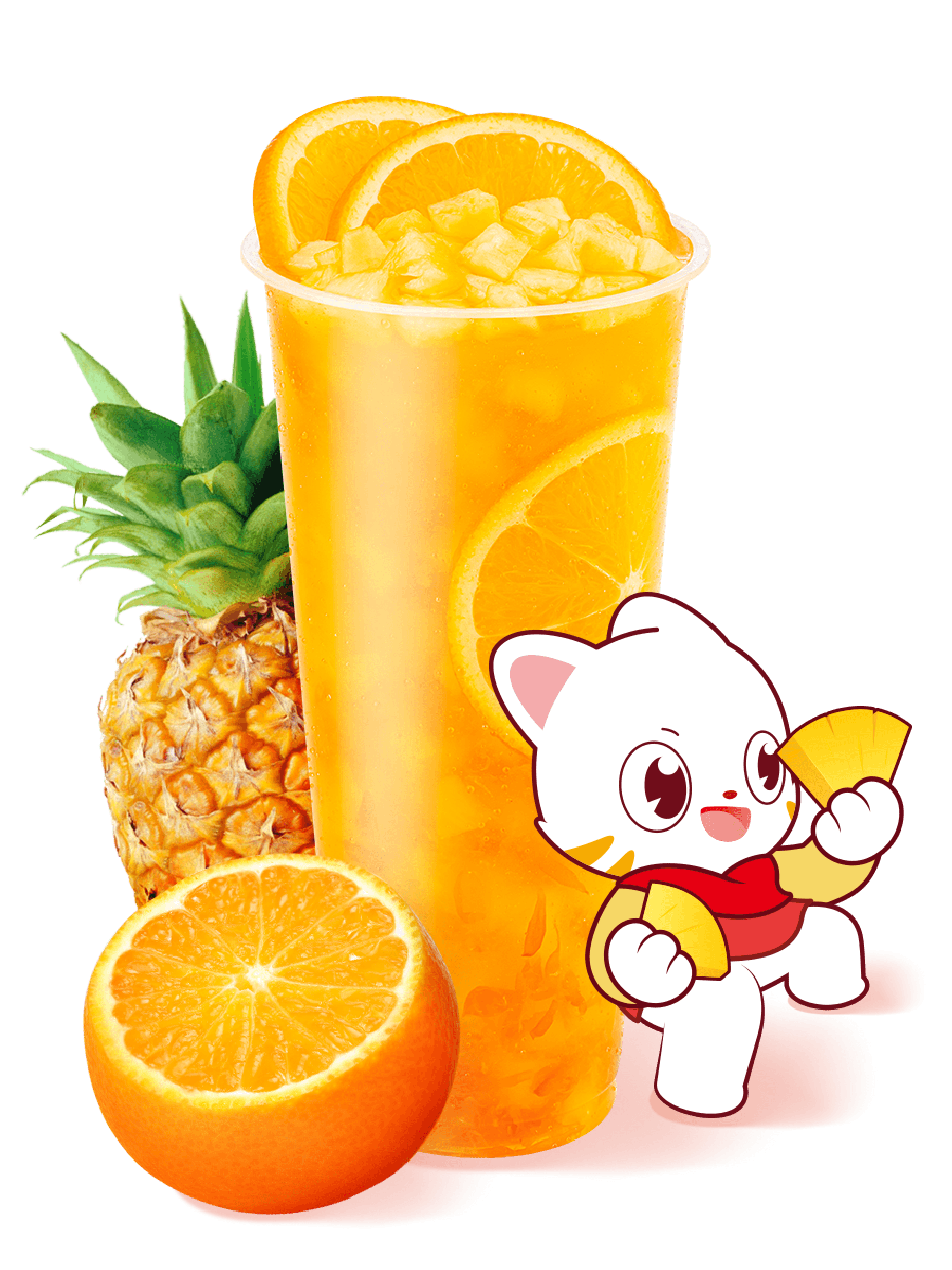 冰语时间-菠萝甜橙